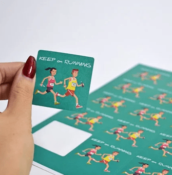 Square Stickers 65mm